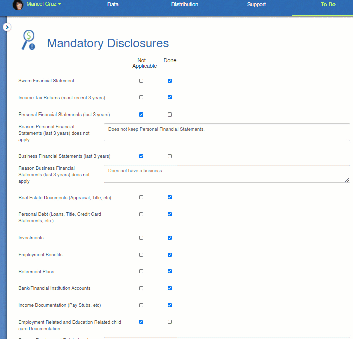 Certificate of Compliance - DivorceHelp123