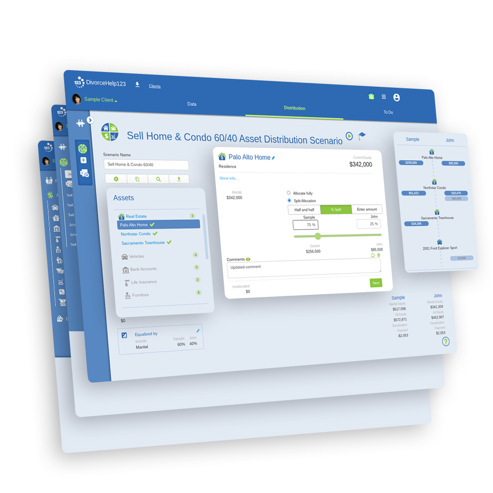 DivorceHelp123 Asset Distribution DivorceHelp123 Asset Distribution